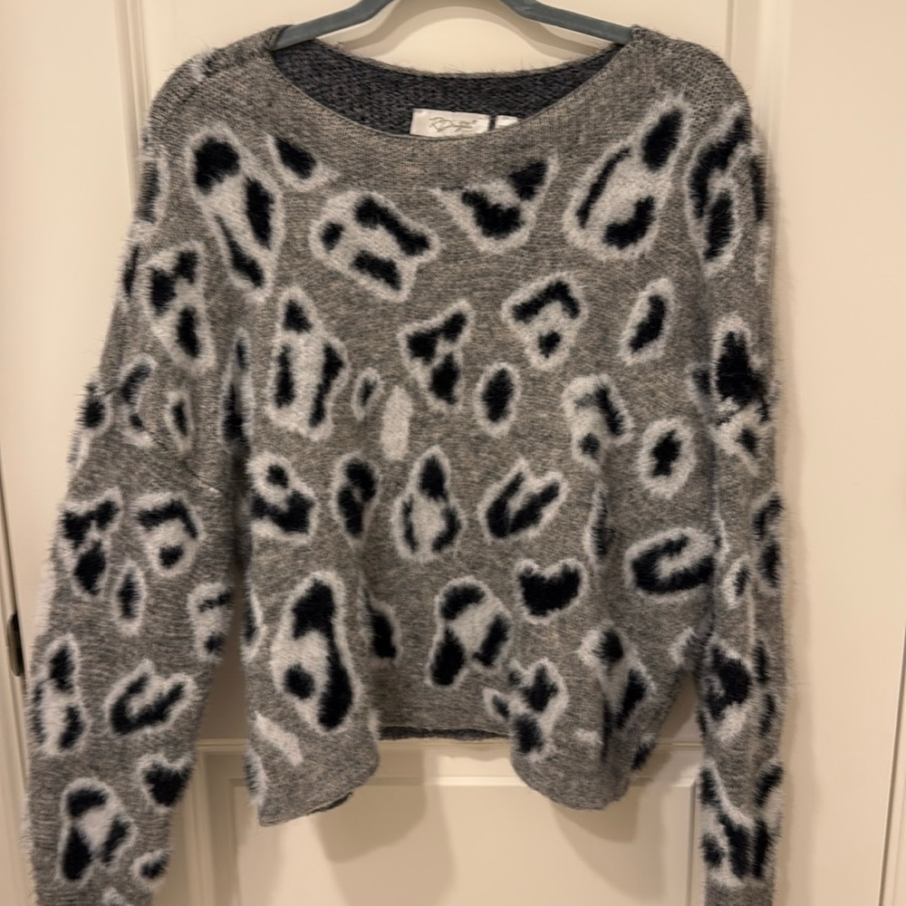 Animal Print Sweater
